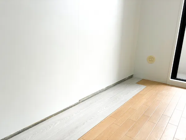 フローリング上張り施工