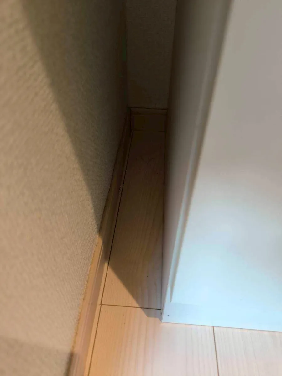 フローリング上張り施工 施工写真