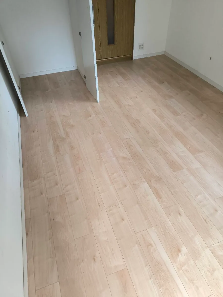 フローリング上張り施工 施工写真