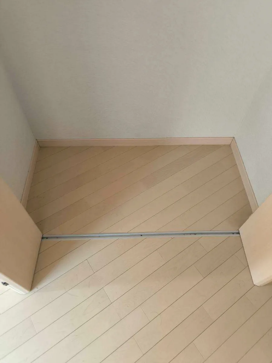 フローリング上張り施工 施工写真