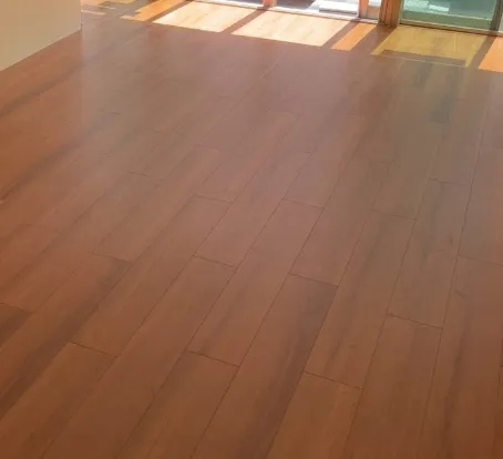 フローリング上張り施工 施工写真